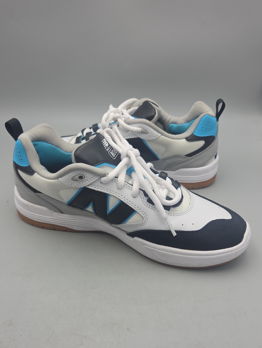 New Balance Numeric White/Aqua Tiago Lemos 808 (NM808BYS) Men 10.5 D - Picture 5 of 12